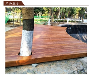 胶州木塑地板树池