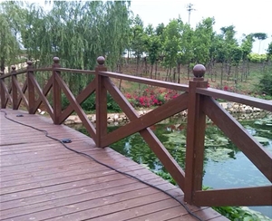 胶州木塑拱桥