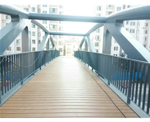 胶州天桥通道木塑地板